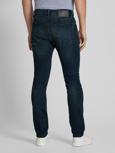 Tom Tailor Regular slim jeans in 5-pocketmodel, model 'Josh' Donkerblauw - 5