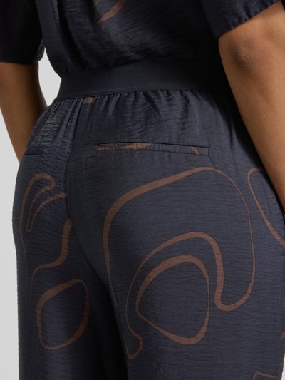 Someday Hose aus Viskose-Mix mit elastischem Bund Modell 'Cevil nature' Dunkelblau 3