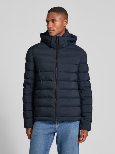 Peuterey Gewatteerd jack met ritssluiting, model 'BOGGS' Marineblauw - 4