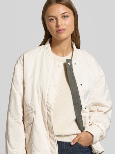 OPUS Jacke mit Pattentaschen Modell 'Hallinu' Offwhite 3