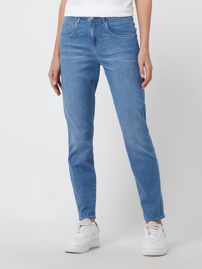 Brax Korte skinny fit jeans met stretch, model 'Shakira'  Lichtblauw - 4