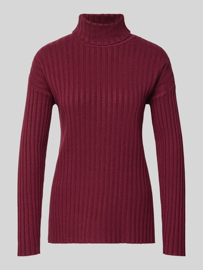 Soyaconcept Rollkragenpullover mit Rollkragen Modell 'KANITA' Bordeaux 2