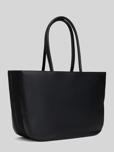 Tommy Hilfiger Shopper mit Reißverschluss und Logo-Detail Black 5