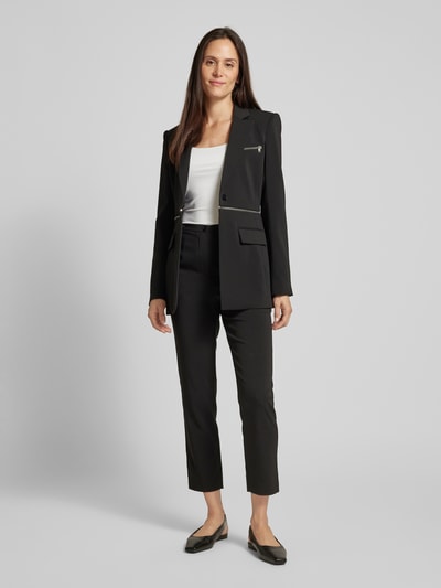 Patrizia Pepe Blazer met ritssluiting Zwart - 1