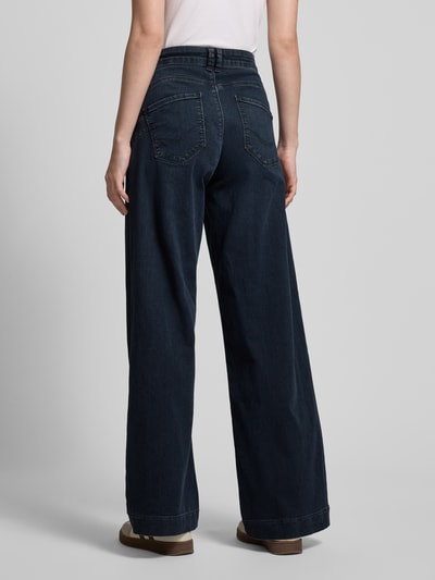 MAC Wide leg jeans in 5-pocketmodel Blauw - 5