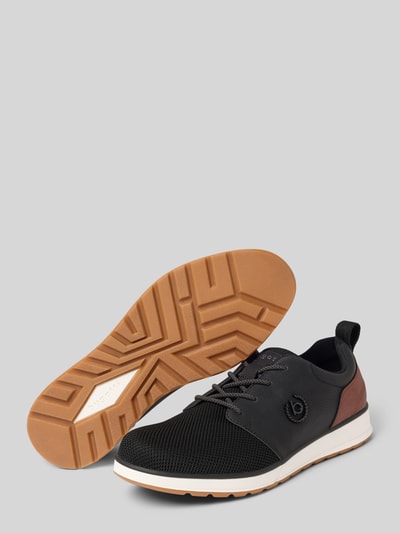 bugatti Sneaker mit Label-Details Modell 'Artic' Black 4