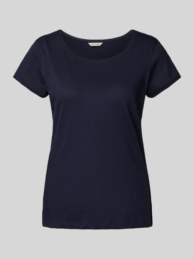 Tom Tailor Regular fit T-shirt van puur katoen Donkerblauw - 2