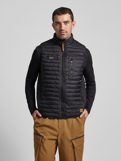 camel active Bodywarmer met labelpatch Zwart - 4