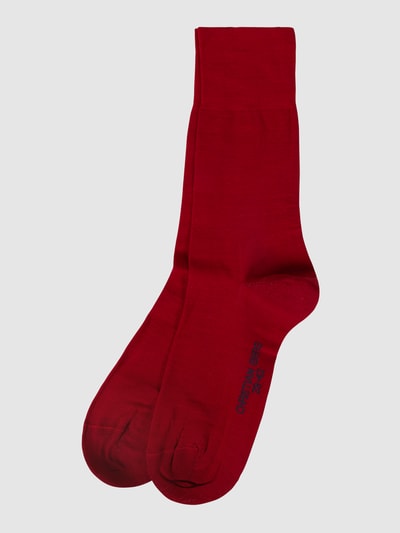 Christian Berg Men Socken aus Wollmischung im 2er-Pack  Rot 1