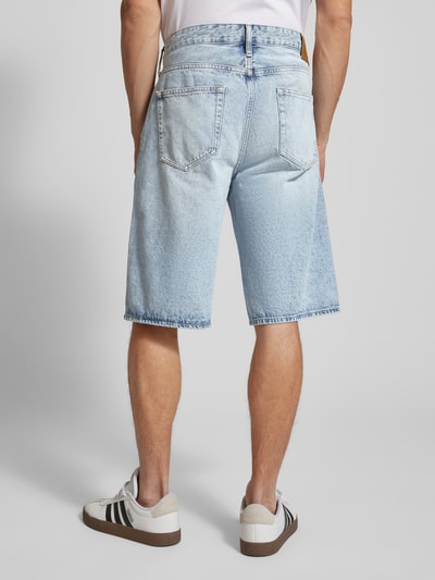 Calvin Klein Jeans Relaxed Fit Jeansshorts im 5-Pocket-Design Hellblau 5