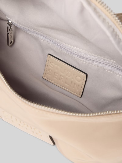 STUDIO BERLIN Bauchtasche mit Logo-Patch Modell 'Spandau' Sand 5