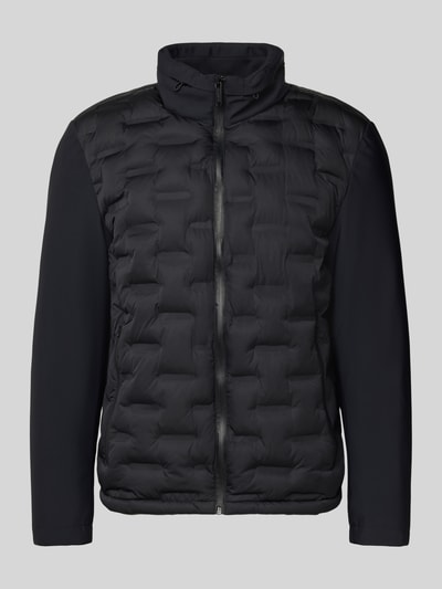 bugatti Gewatteerd jack met opstaande kraag Zwart - 2