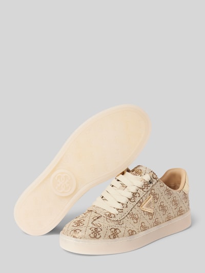 Guess Sneaker mit Label-Details Modell 'JAZLIE2' Beige 4