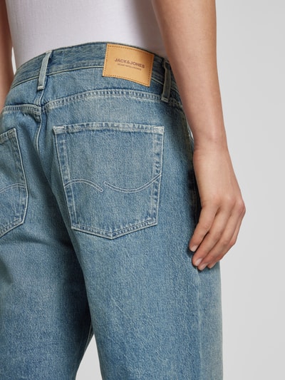 Jack & Jones Baggy Fit Jeansshorts im Used-Look Modell 'ALEX' Jeansblau 3