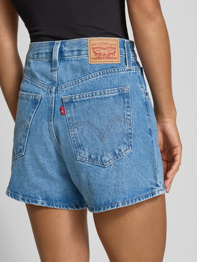 Levi's® High Waisted Mom Fit Jeansshorts mit Eingrifftaschen Jeansblau 3
