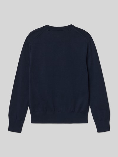 Produktfoto, Regular Fit Pullover aus reiner Baumwolle von Polo Ralph Lauren Teens in Optik: Unifarben, gerippte Abschlüsse, Material: reine Baumwolle.