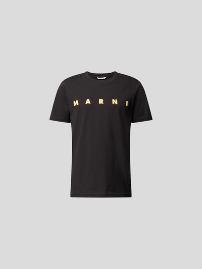 Marni T-Shirt mit Print Schwarz 2