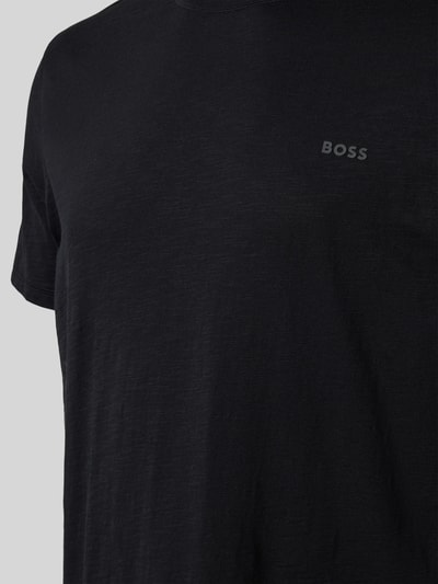 BOSS Orange T-Shirt in unifarbenem Design Modell 'Tegood' Black 2