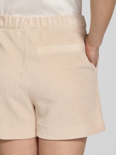 JAKE*S STUDIO WOMAN Regular Fit Cordshorts mit elastischem Bund Beige 3