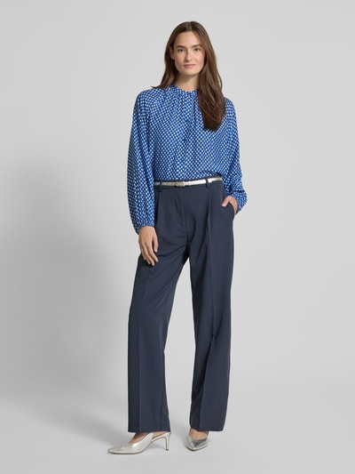 Windsor Regular Fit Bluse aus Viskose-Seide-Mix Royal 1