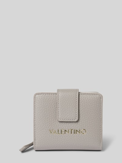 VALENTINO BAGS Portemonnee in leerlook, model 'ALEXIA' Lichtgrijs - 1