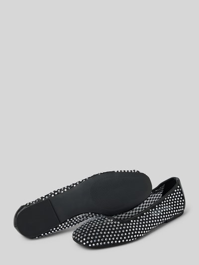 Steve Madden Ballerinas in semitransparentem Design Modell 'AUDEN' Black 4