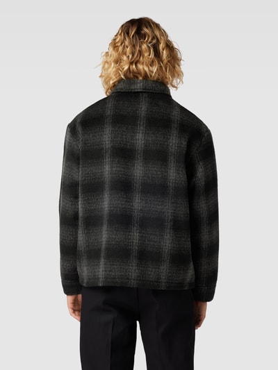 Jack & Jones Jack met rasterruit, model 'JORCOLE' Zwart - 5