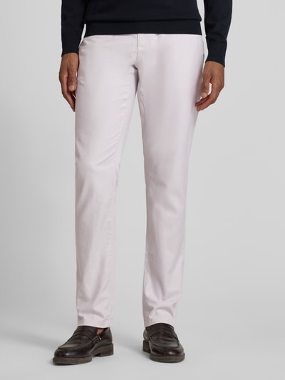 MCNEAL Slim Fit Stoffhose mit französischen Eingrifftaschen Kitt 4