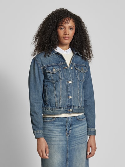 Lauren Ralph Lauren Jeansjacke mit Umlegekragen Modell 'PAIZLEY' Jeansblau 4