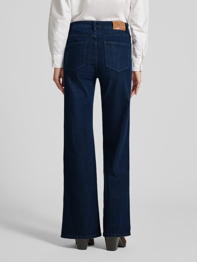 Lauren Ralph Lauren Flared Cut Jeans mit Eingrifftaschen Dunkelblau 5