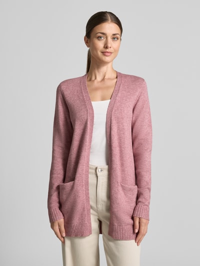 VILA Strickjacke aus Viskose-Mix Rose 4