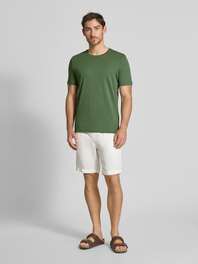 Christian Berg Men T-shirt z okrągłym dekoltem Ciemnozielony 1