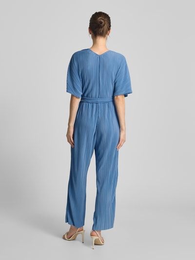 YAS Jumpsuit in Wickel-Optik Modell 'OLINDA' Hellblau 5