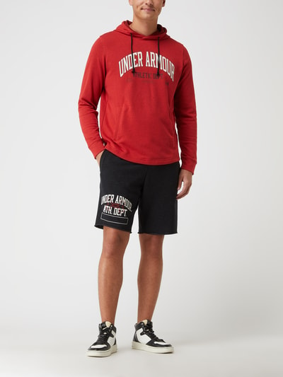 Under Armour Loose Fit Hoodie mit Logo  Rot 1