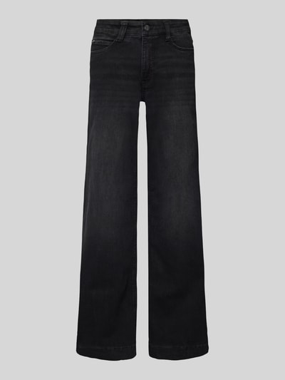 MAC Wide Leg Jeans im 5-Pocket-Design Modell 'Dream Wide Authentic' Black 2