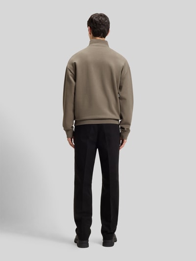 HUGO Relaxed Fit Sweatshirt aus Baumwolle Modell 'DURTY' Mittelgrau 5