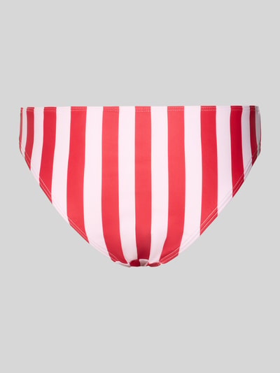PIECES Bikinihose aus elastischem Material Modell 'BAOMI' Rot 3