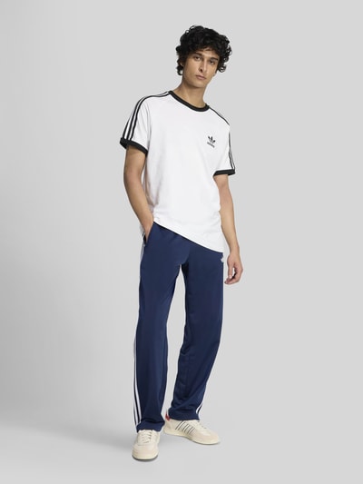 adidas Originals Regular Fit Sweathose mit Kontraststreifen Modell 'FIREBIRD TP' Marine 1