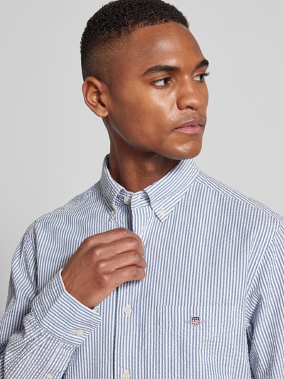 Gant Freizeithemd mit Button-Down-Kragen Royal 3