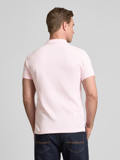 Polo Ralph Lauren Poloshirt mit Label-Stitching Rosa 5