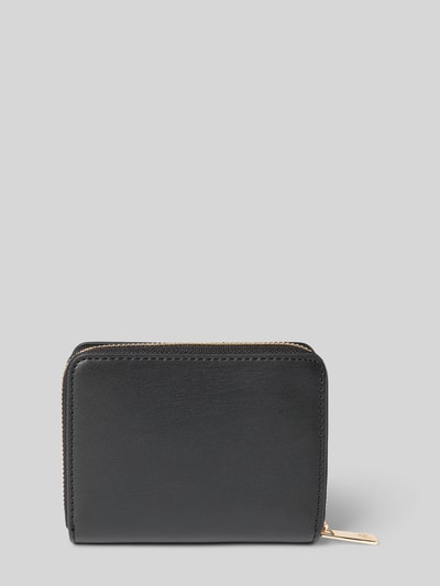 Tommy Hilfiger Portemonnee met logo-applicatie, model 'ICON MED ZA FLAP' Zwart - 2