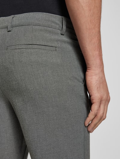 SELECTED HOMME Chino mit Eingrifftaschen Modell 'ROBERT'
 Hellgrau Melange 3