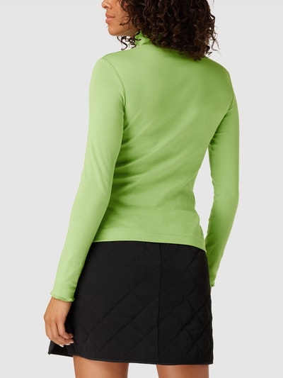 Marc Cain Longsleeve mit Rüschen Apfelgrün 5