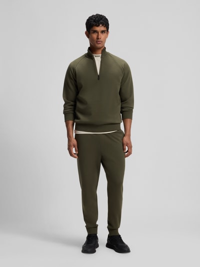 BOSS Green Sweathose mit Kordelzug Dunkelgruen 1