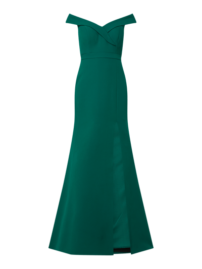 TROYDEN COLLECTION Abendkleid im Meerjungfrau-Stil Smaragd 2