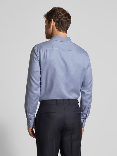 SEIDENSTICKER REGULAR FIT Koszula biznesowa o kroju regular fit z listwą guzikową Błękitny 5