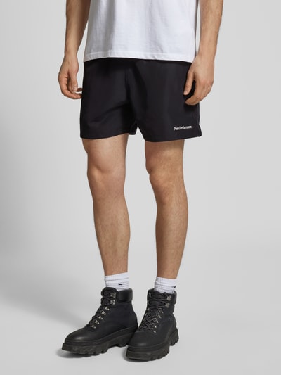 PEAK PERFORMANCE Regular Fit Badeshorts mit Label-Stitching Black 4