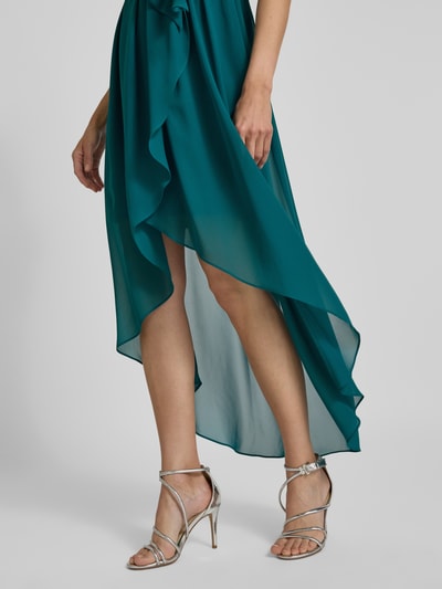 Jake*s Cocktail Cocktailkleid mit Raffungen Smaragd 3