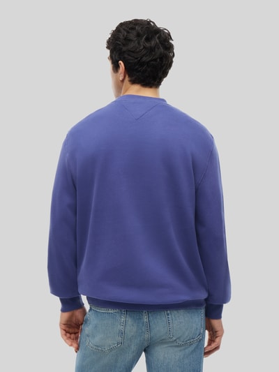 Tommy Jeans Bluza dresowa z czystej bawełny, krój regular fit Szaroniebieski 5