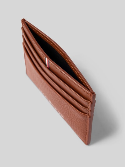 Tommy Hilfiger Portemonnaie aus echtem Rindsleder Modell 'CORP' Cognac 3